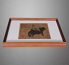 文山书画装裱配框服务案例